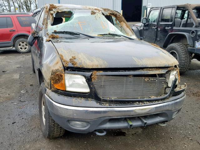 2FTRX18W04CA36786 - 2004 FORD F-150 HERI BLACK photo 9