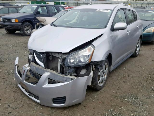 5Y2SM67089Z440806 - 2009 PONTIAC VIBE SILVER photo 2