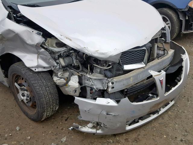 5Y2SM67089Z440806 - 2009 PONTIAC VIBE SILVER photo 9