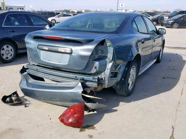 2G2WP552061300748 - 2006 PONTIAC GRAND PRIX GRAY photo 4