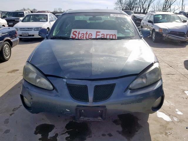2G2WP552061300748 - 2006 PONTIAC GRAND PRIX GRAY photo 9