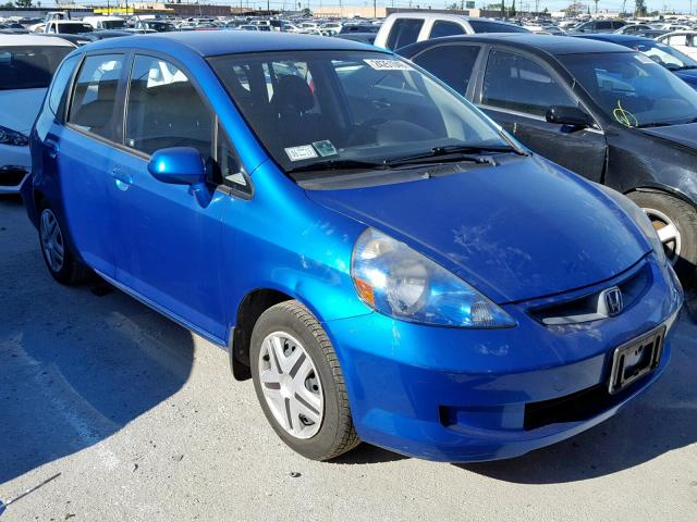 JHMGD38458S059913 - 2008 HONDA FIT BLUE photo 1