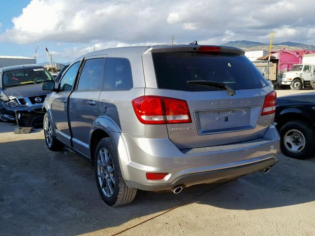 3C4PDCEG4JT370298 - 2018 DODGE JOURNEY GT GRAY photo 3