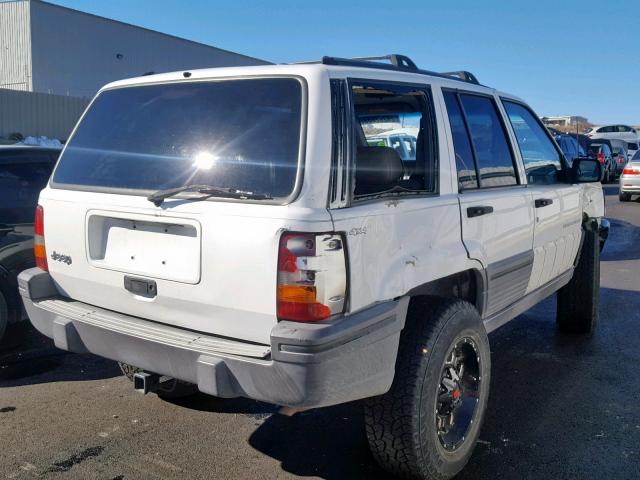 1J4GZ58S5SC621284 - 1995 JEEP GRAND CHER WHITE photo 4