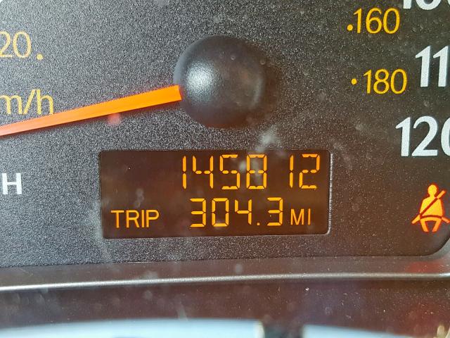 1G8AZ52F53Z147904 - 2003 SATURN ION LEVEL BURGUNDY photo 8