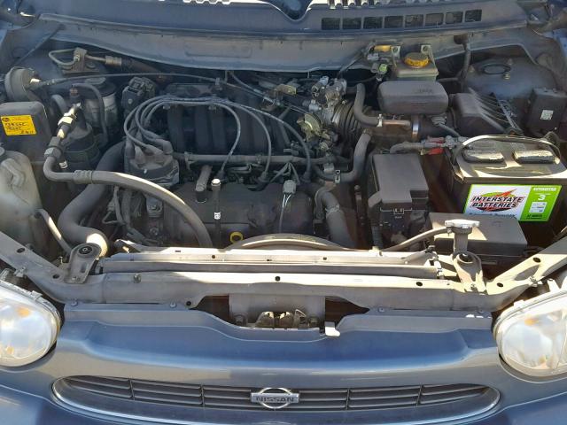 4N2XN11T0YD822779 - 2000 NISSAN QUEST SE BLUE photo 7