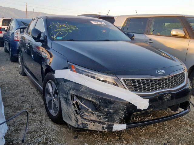 KNAGM4AD3G5096857 - 2016 KIA OPTIMA HYB BLACK photo 1