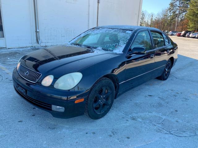 JT8BD69S820165655 - 2002 LEXUS GS 300 BLACK photo 9