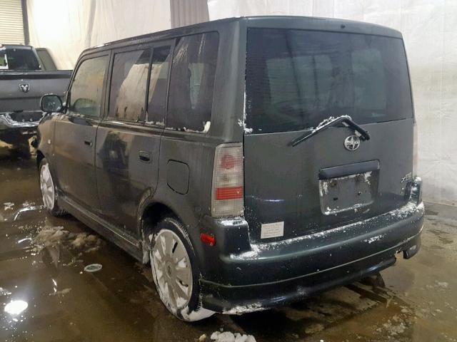JTLKT324454003845 - 2005 TOYOTA SCION XB Графитовый фото 3