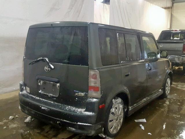 JTLKT324454003845 - 2005 TOYOTA SCION XB Графитовый фото 4