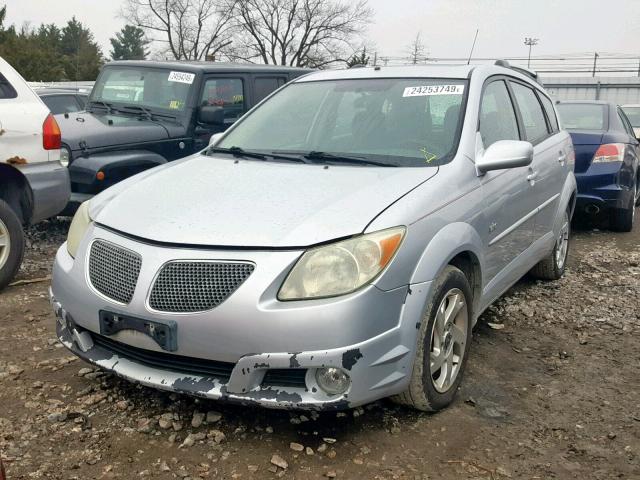 5Y2SL63875Z407708 - 2005 PONTIAC VIBE SILVER photo 2