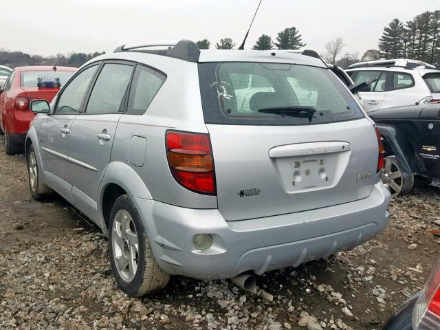 5Y2SL63875Z407708 - 2005 PONTIAC VIBE SILVER photo 3