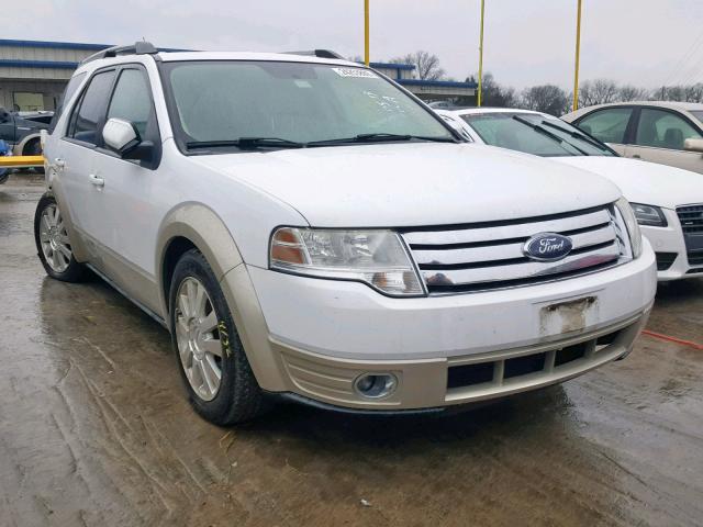 1FMDK08WX8GA20579 - 2008 FORD TAURUS X E WHITE photo 1