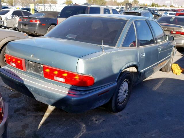 2G4WB52K1T1475452 - 1996 BUICK REGAL CUST GREEN photo 4