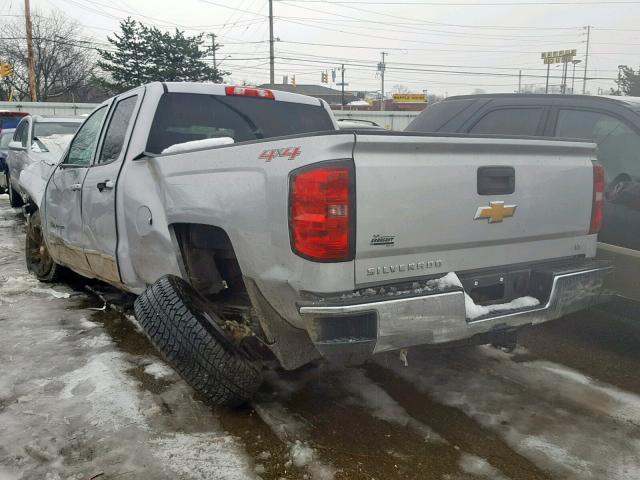 1GCVKREC1FZ288347 - 2015 CHEVROLET SILVERADO SILVER photo 3