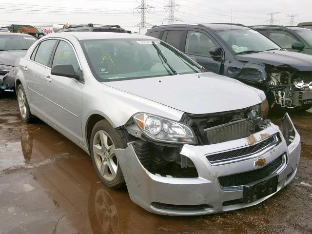 1G1ZB5EB4AF141203 - 2010 CHEVROLET MALIBU LS SILVER photo 1