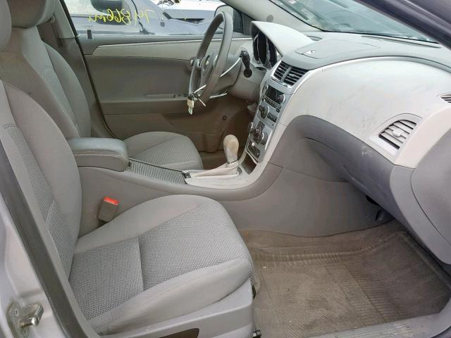 1G1ZB5EB4AF141203 - 2010 CHEVROLET MALIBU LS SILVER photo 5
