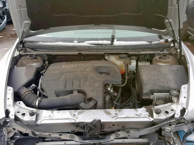 1G1ZB5EB4AF141203 - 2010 CHEVROLET MALIBU LS SILVER photo 7