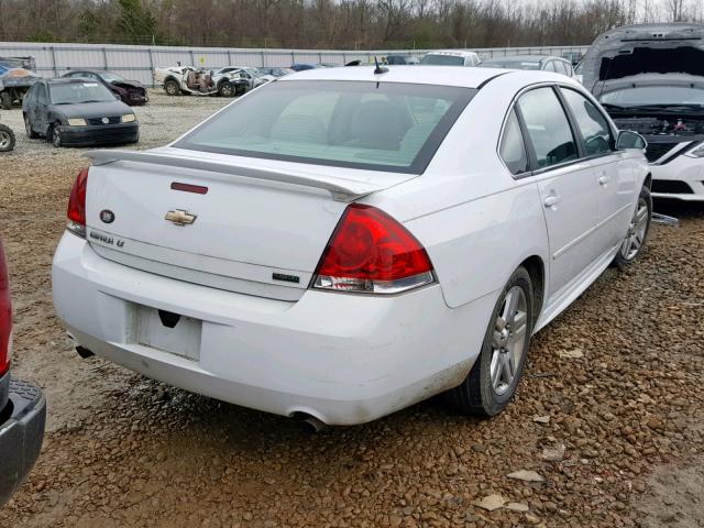 2G1WG5E37C1114617 - 2012 CHEVROLET IMPALA LT WHITE photo 4