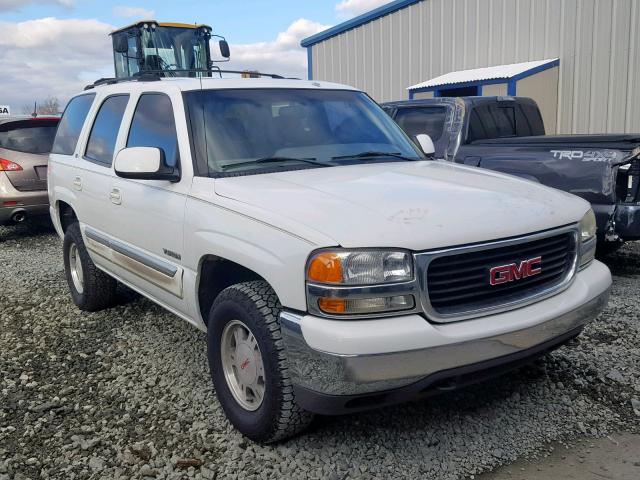 1GKEC13V52J288755 - 2002 GMC YUKON WHITE photo 1