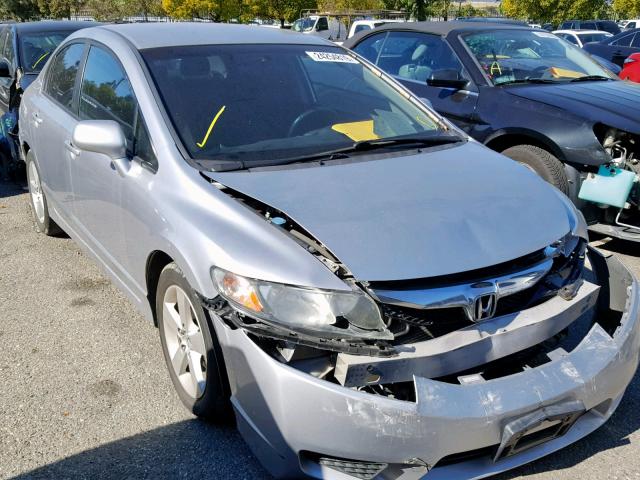 19XFA1F68AE072291 - 2010 HONDA CIVIC SILVER photo 1