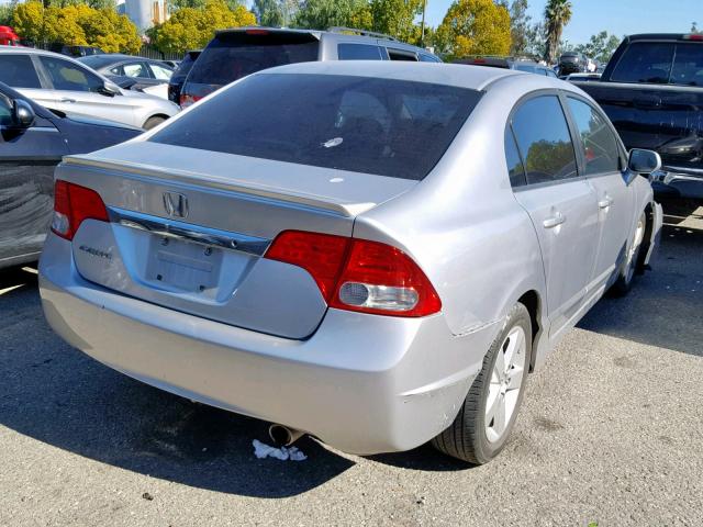 19XFA1F68AE072291 - 2010 HONDA CIVIC SILVER photo 4