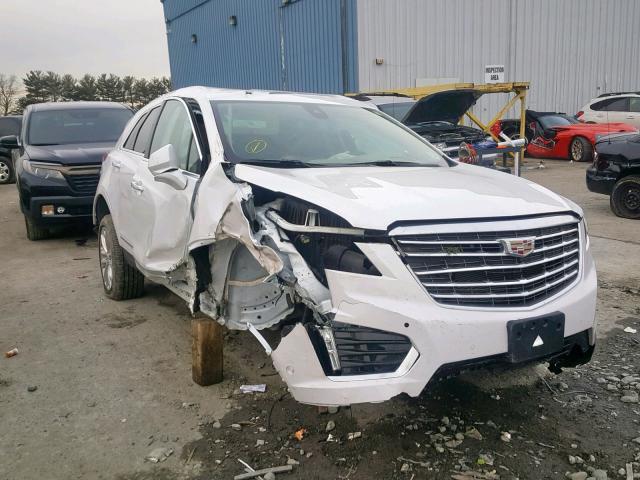 1GYKNFRSXHZ263776 - 2017 CADILLAC XT5 PLATIN WHITE photo 1