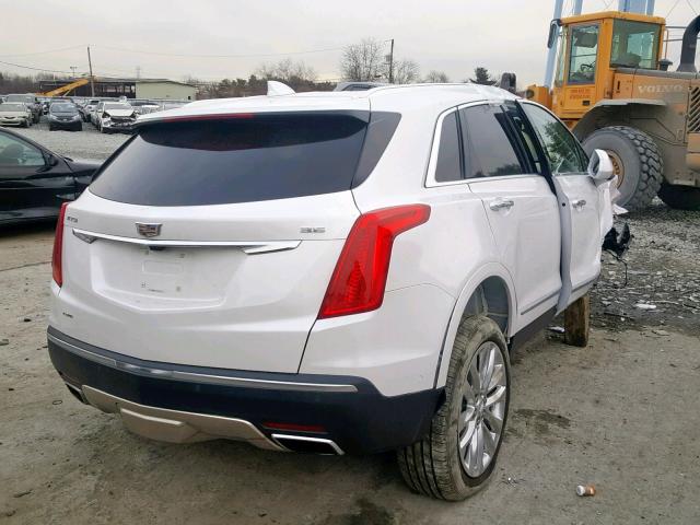 1GYKNFRSXHZ263776 - 2017 CADILLAC XT5 PLATIN WHITE photo 4