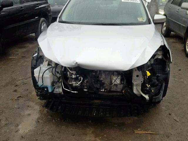 3N1AB7AP4GY287252 - 2016 NISSAN SENTRA S SILVER photo 9