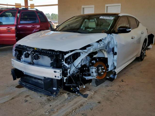 1N4AA6AP9JC397830 - 2018 NISSAN MAXIMA 3.5 WHITE photo 2