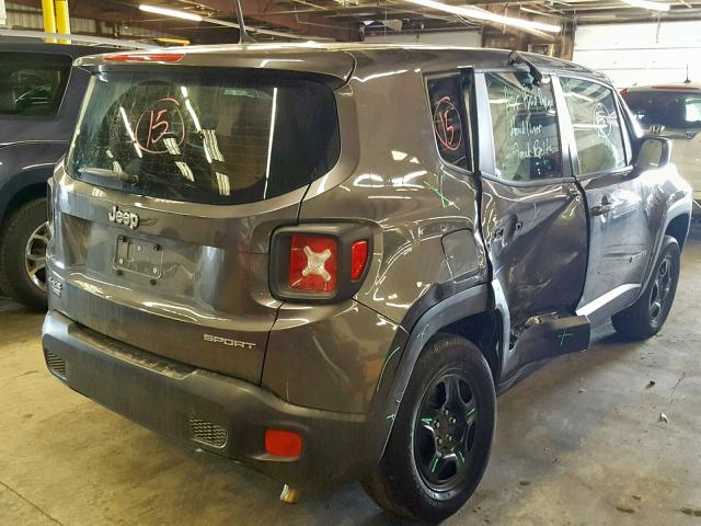 ZACCJBAB9HPE75979 - 2017 JEEP RENEGADE S BLACK photo 4