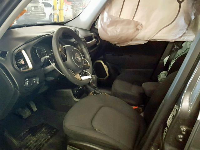 ZACCJBAB9HPE75979 - 2017 JEEP RENEGADE S შავი ფოტო 5