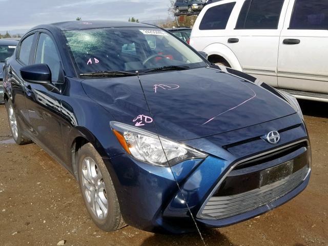 3MYDLBZV5GY114287 - 2016 TOYOTA SCION IA BLUE photo 1