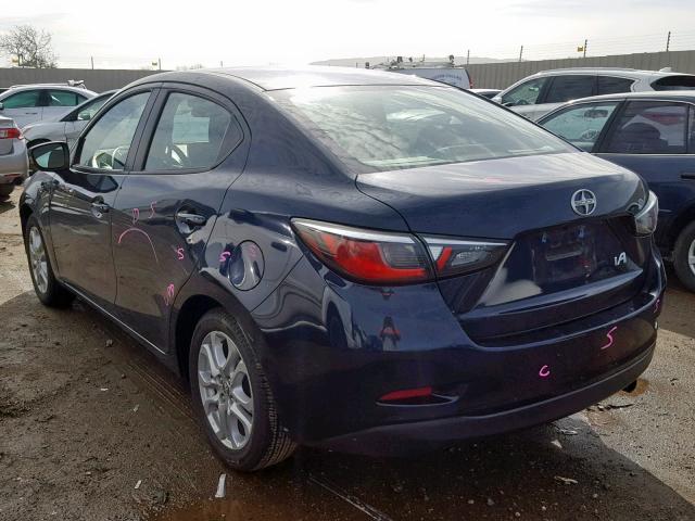 3MYDLBZV5GY114287 - 2016 TOYOTA SCION IA BLUE photo 3