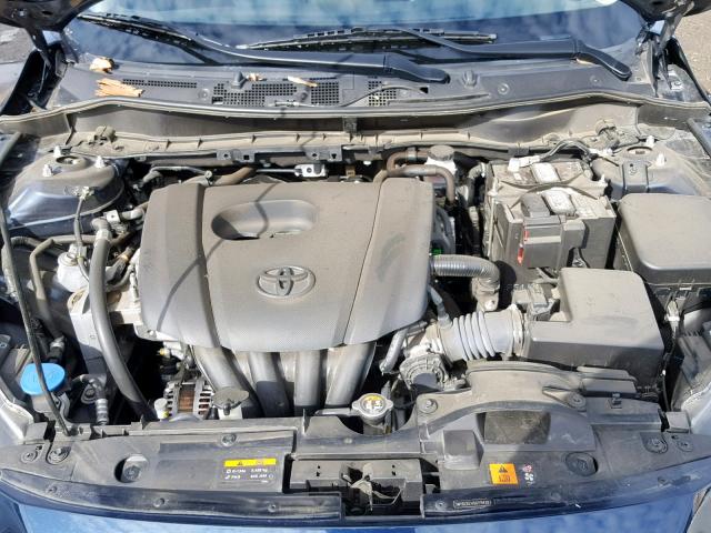 3MYDLBZV5GY114287 - 2016 TOYOTA SCION IA BLUE photo 7