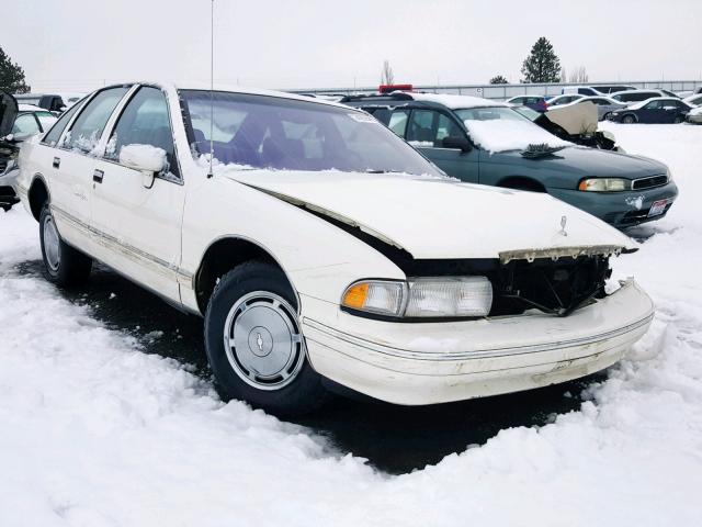 1G1BL53E8PR135648 - 1993 CHEVROLET CAPRICE CL WHITE photo 1