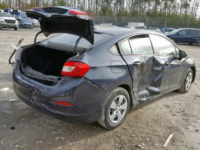 1G1BC5SM1G7289803 - 2016 CHEVROLET CRUZE LS BLUE photo 4