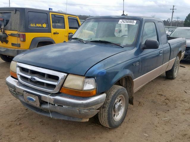 1FTYR14U6WPB30425 - 1998 FORD RANGER SUP TWO TONE photo 2