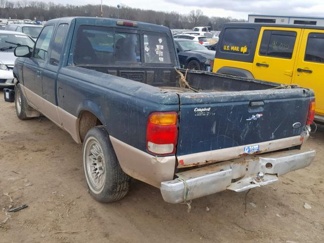 1FTYR14U6WPB30425 - 1998 FORD RANGER SUP TWO TONE photo 3