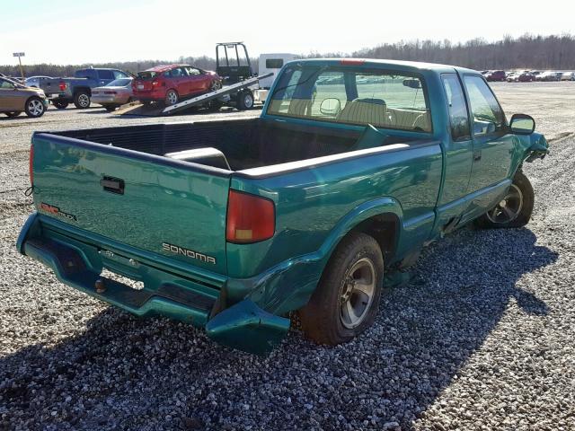 1GTCS1947SK507746 - 1995 GMC SONOMA GREEN photo 4