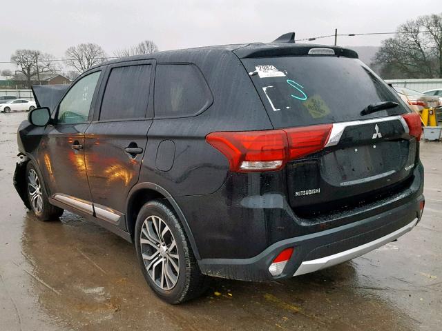 JA4AD2A32JZ052458 - 2018 MITSUBISHI OUTLANDER BLACK photo 3