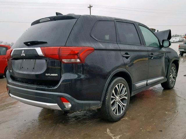 JA4AD2A32JZ052458 - 2018 MITSUBISHI OUTLANDER BLACK photo 4