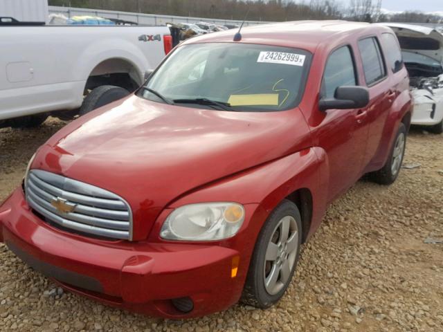3GNBAADB9AS604509 - 2010 CHEVROLET HHR LS Rojo foto 2