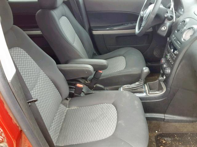 3GNBAADB9AS604509 - 2010 CHEVROLET HHR LS Rojo foto 5