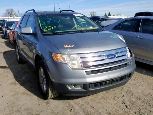 2FMDK38C07BB54112 - 2007 FORD EDGE SEL SILVER photo 1