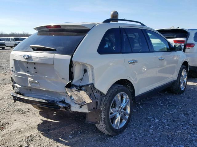 2FMDK3JC6BBB53436 - 2011 FORD EDGE SEL BLACK photo 4