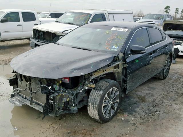 4T1BK1EB0GU213127 - 2016 TOYOTA AVALON XLE BLACK photo 2