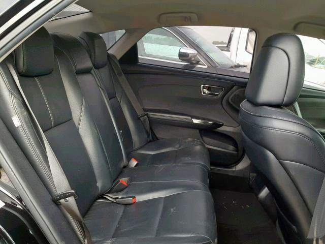 4T1BK1EB0GU213127 - 2016 TOYOTA AVALON XLE BLACK photo 6