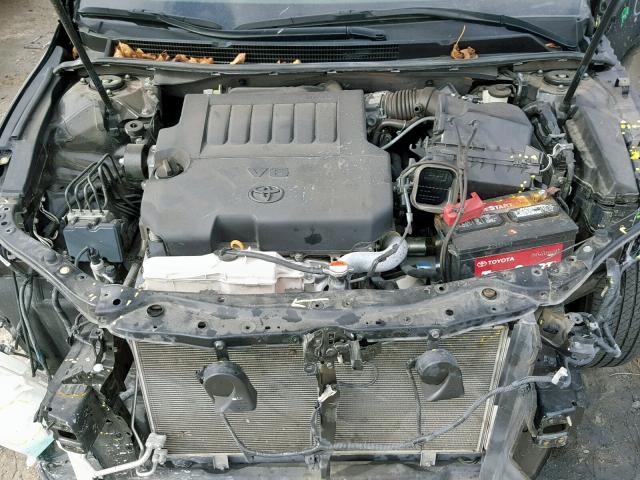 4T1BK1EB0GU213127 - 2016 TOYOTA AVALON XLE BLACK photo 7