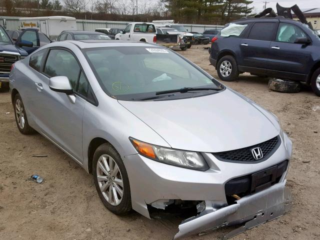 2HGFG3B11CH522036 - 2012 HONDA CIVIC EXL SILVER photo 1